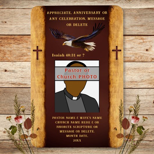 Personalisiertes Foto, KIRCHENMAGNETE. Kirchenfavo Magnet