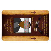 Personalisiertes Foto, KIRCHENMAGNETE. Kirchenfavo Magnet (Horizontal)