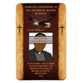 Personalisiertes Foto, KIRCHENMAGNETE. Kirchenfavo Magnet (Vertikal)