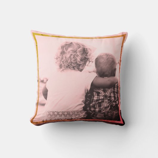 Personalisiertes Foto Kissen (Vorderseite)