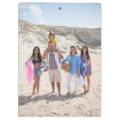 Personalisiertes Foto Klemmbrett (Rückseite)