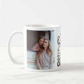 Personalisiertes Foto Königin des Camper-Preises Kaffeetasse (Links)