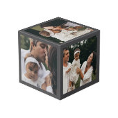 Personalisiertes Foto - kundenspezifische Foto, Te Würfel (Rückseite Schrägansicht)