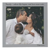 Personalisiertes Foto - kundenspezifische Foto, Te Würfel (Vorderseite)