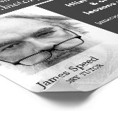 Personalisiertes Foto, Kursanzeige Poster (Ecke)