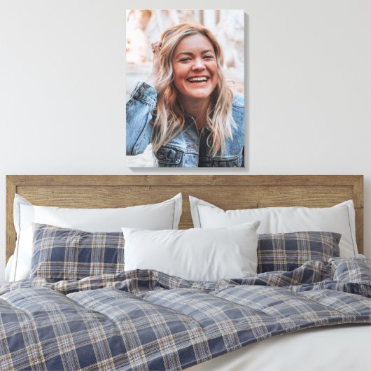 Personalisiertes Foto Leinwanddruck (Insitu (Schlafzimmer))