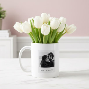 Personalisiertes Foto – Lieb Dich Für Immer Indivi Kaffeetasse
