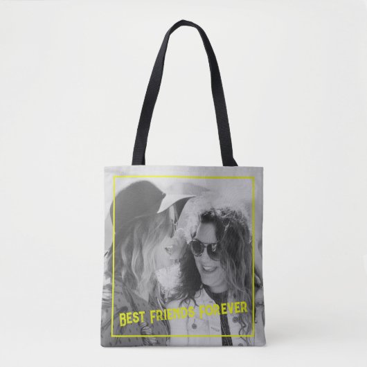 Personalisiertes Foto Liebe Bester Freund Tasche (Vorderseite)