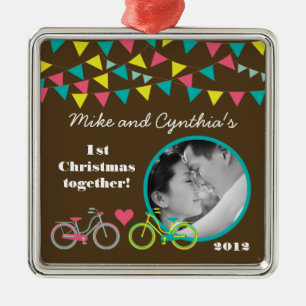 Personalisiertes Foto Liebe Ornament Obelisk
