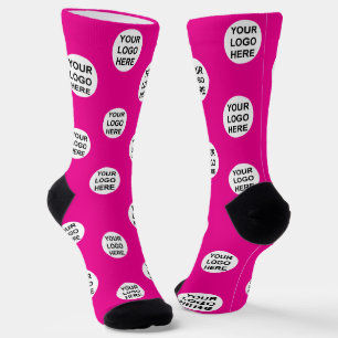 Personalisiertes Foto-Logo Socken