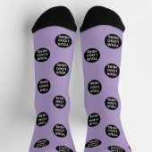 Personalisiertes Foto-Logo Socken (Oben)