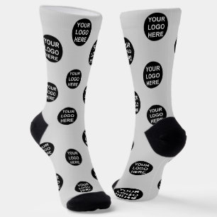 Personalisiertes Foto-Logo Socken
