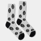 Personalisiertes Foto-Logo Socken (Rechts)
