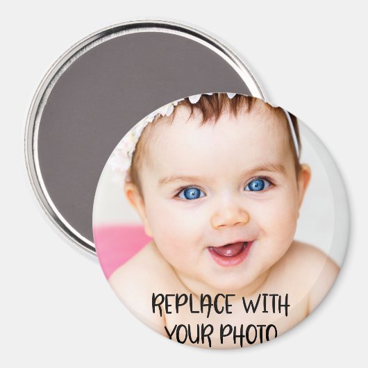 Personalisiertes Foto Magnet (Vorderseite/Rückseite)