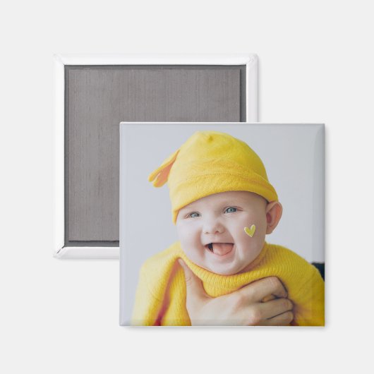 Personalisiertes Foto Magnet (Vorderseite/Rückseite)