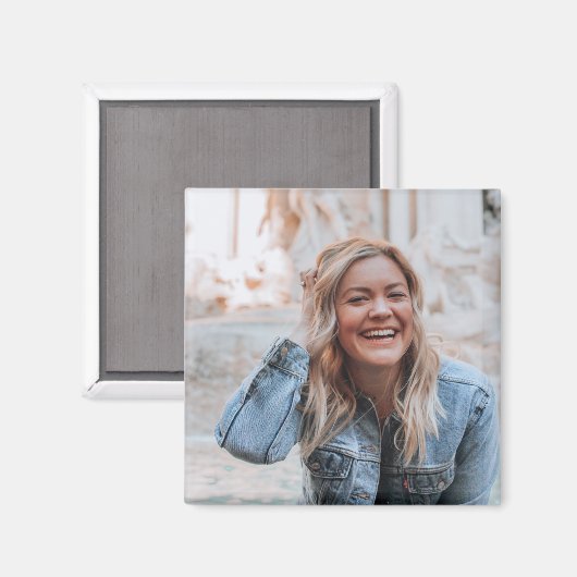 Personalisiertes Foto Magnet (Vorderseite/Rückseite)