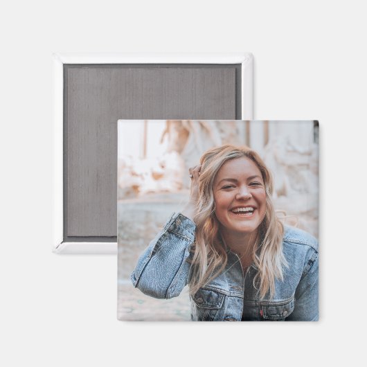 Personalisiertes Foto Magnet (Vorderseite/Rückseite)