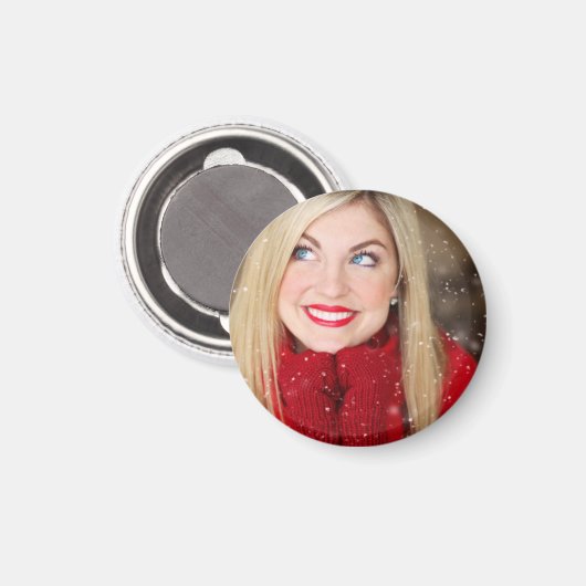 Personalisiertes Foto Magnet (Vorderseite/Rückseite)