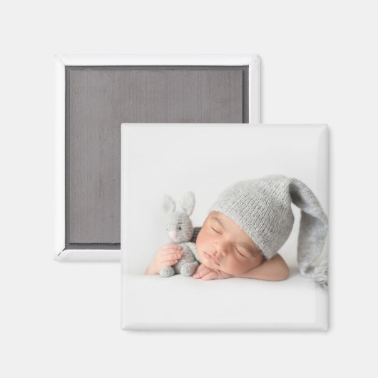 Personalisiertes Foto Magnet (Vorderseite/Rückseite)