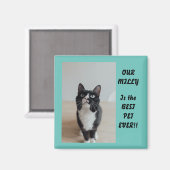 Personalisiertes Foto Magnet Bester Begleiter je (Vorderseite/Rückseite)