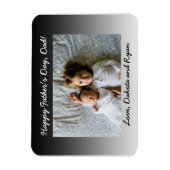 Personalisiertes Foto Magnet für den Vatertag (Vertikal)
