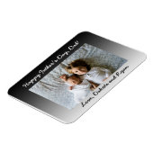 Personalisiertes Foto Magnet für den Vatertag (Linke Seite)