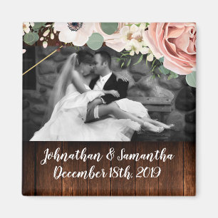 Personalisiertes Foto Magnet Geometrische Garten R