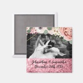 Personalisiertes Foto Magnet Geometrische Garten R (Vorderseite/Rückseite)