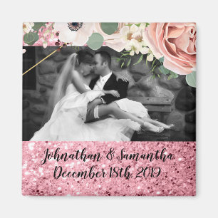 Personalisiertes Foto Magnet Geometrische Garten R