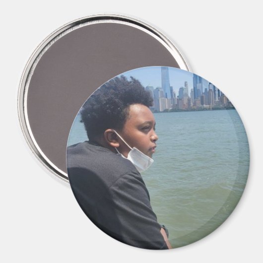 Personalisiertes Foto-Magnet Magnet (Vorderseite/Rückseite)