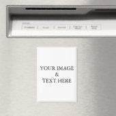 Personalisiertes Foto-Magnet Magnet (In Situ (Geschirrspüler))
