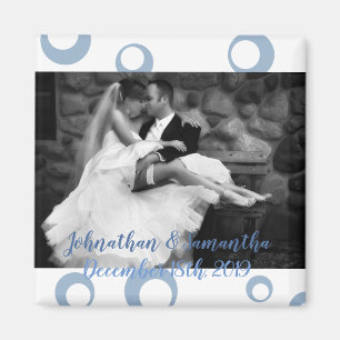 Personalisiertes Foto Magnet Seepferd Ocean Beach