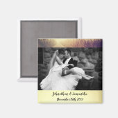 Personalisiertes Foto Magnet Sonnenaufgang Wanderw (Vorderseite/Rückseite)