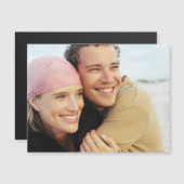 Personalisiertes Foto Magnetkarte (Vorne/Hinten)