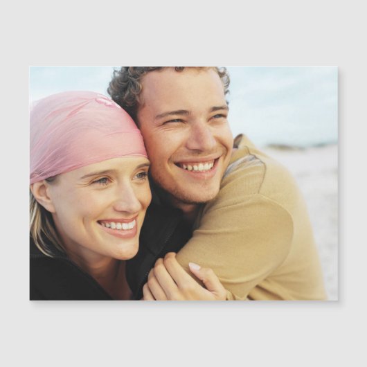 Personalisiertes Foto Magnetkarte (Vorderseite)