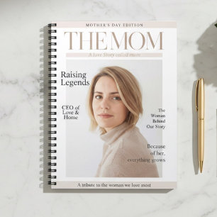 Personalisiertes Foto-Mama – Benutzerdefiniertes M Notizblock