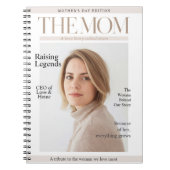 Personalisiertes Foto-Mama – Individuelles Mutter- Notizblock (Vorderseite)