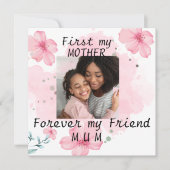 Personalisiertes Foto Mama zitieren rosa Mütter Ta (Vorderseite)