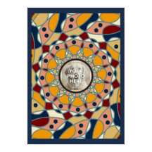 Personalisiertes Foto-Mandala-Design-Babyshirt
