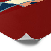 Personalisiertes Foto-Mandala-Design-Babyshirt Poster (Ecke)