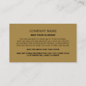 Personalisiertes Foto, Mathematikunterricht, Lehre Visitenkarte (Rückseite)