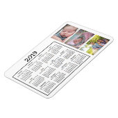 Personalisiertes Foto Mini Magnet Kalender 2018 (Linke Seite)