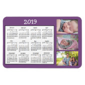 Personalisiertes Foto Mini Magnet Kalender 2018 (Horizontal)