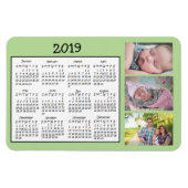 Personalisiertes Foto Mini Magnet Kalender 2018 (Horizontal)