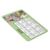 Personalisiertes Foto Mini Magnet Kalender 2018 (Rechte Seite)