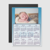 personalisiertes Foto Mini Magnet Kalender 2019 (Vorne/Hinten)