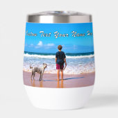 Personalisiertes Foto mit benutzerdefiniertem Text (Vorderseite)