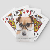 Personalisiertes Foto mit Ihrem eigenen Lieblingsm Spielkarten (Rückseite)