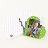 Personalisiertes Foto mit Ihrem Namen Einfach hinz Notizblock (Innenseite)