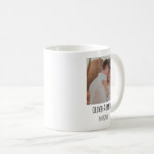 Personalisiertes Foto mit Text | Individuelles Bil Kaffeetasse (VorderseiteRechts)